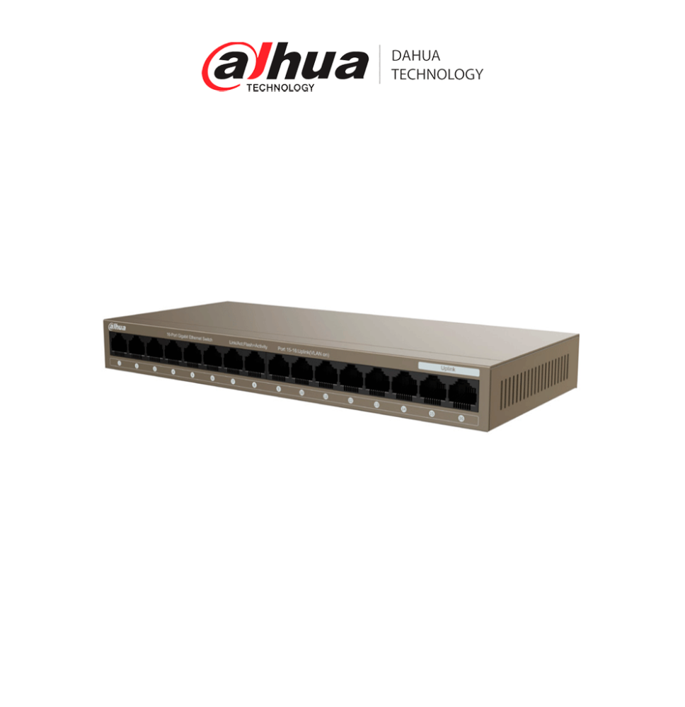 DAHUA DHT3700004 Dahua PFS3016-16GT-M- Switch Gigabit d