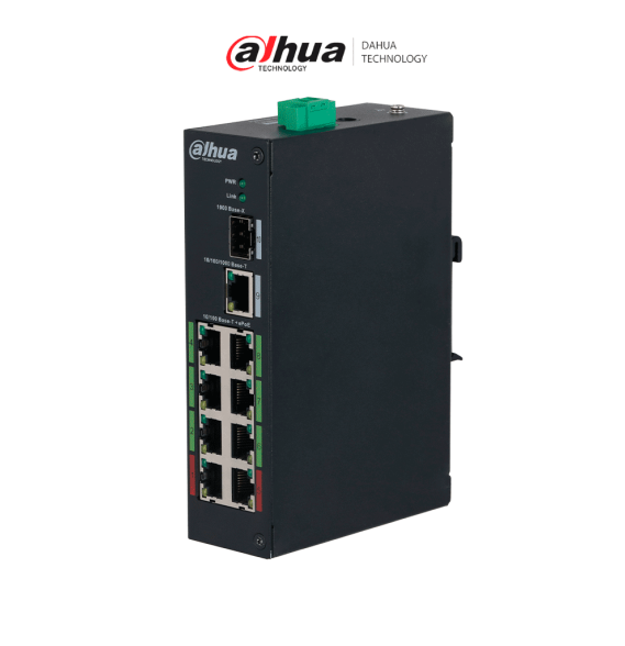 DAHUA DHT3720035 DAHUA DH-LR2110-8ET-120-V2 Switch Indu