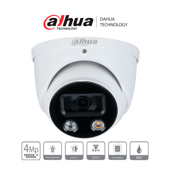 DAHUA DHT0040093 DAHUA DH-IPC-HDW3449H-AS-PV - Camara I