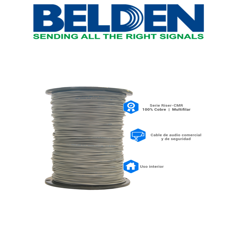 BELDEN TVD416004 BELDEN 5300UE0081000 - Cable de alarma