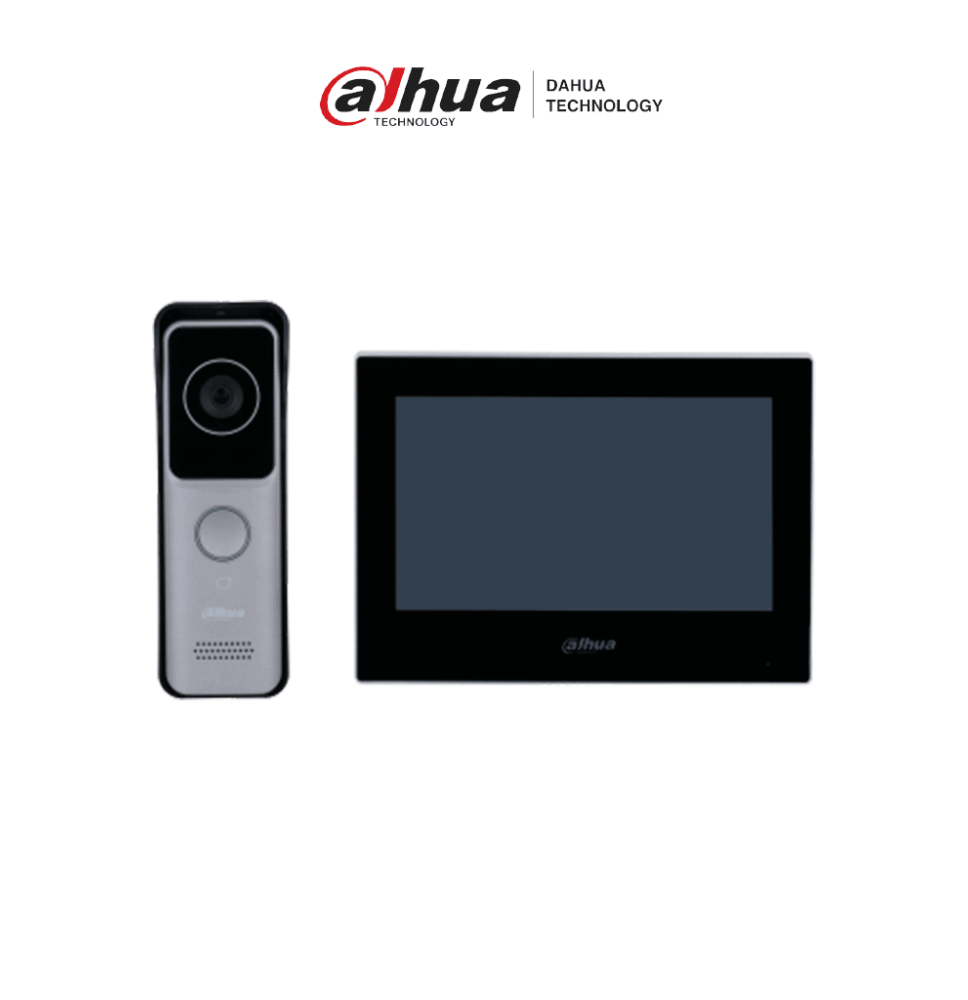 DAHUA DHT2400009 DAHUA KTW02 - Kit de Videoportero IP W