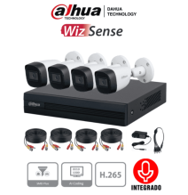 DAHUA DHT0250011 DAHUA KITXVR1B04-I+HFW1200CMA -Kit de