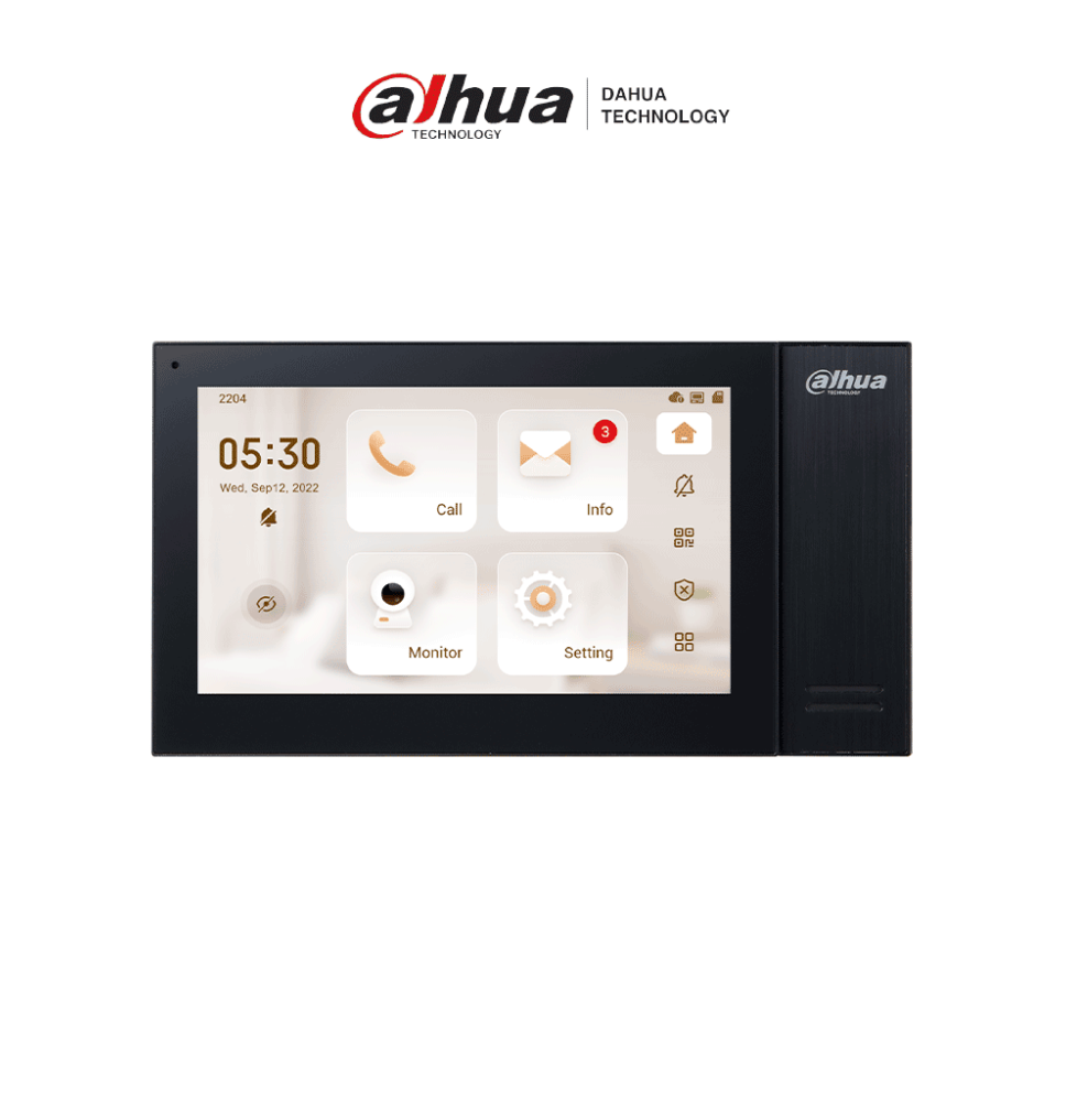 DAHUA DHT2210008 DAHUA VTH2421FB-P - Monitor IP táctil