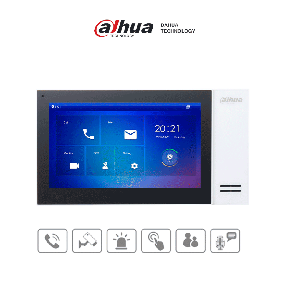 DAHUA DHT2210004 DAHUA VTH2421FW-P - Monitor IP de 7" S