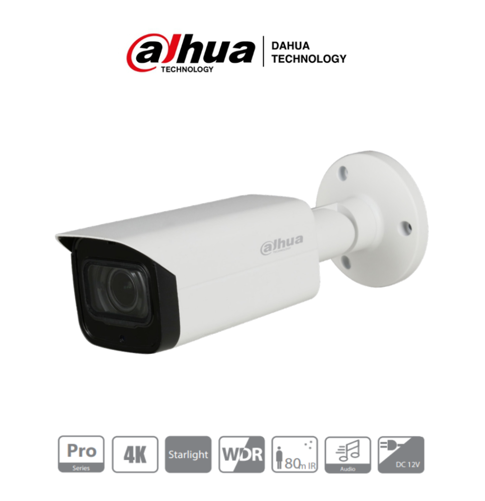 DAHUA DAH547006 DAHUA HFW2802T-Z-A - Camara Bullet 4k S