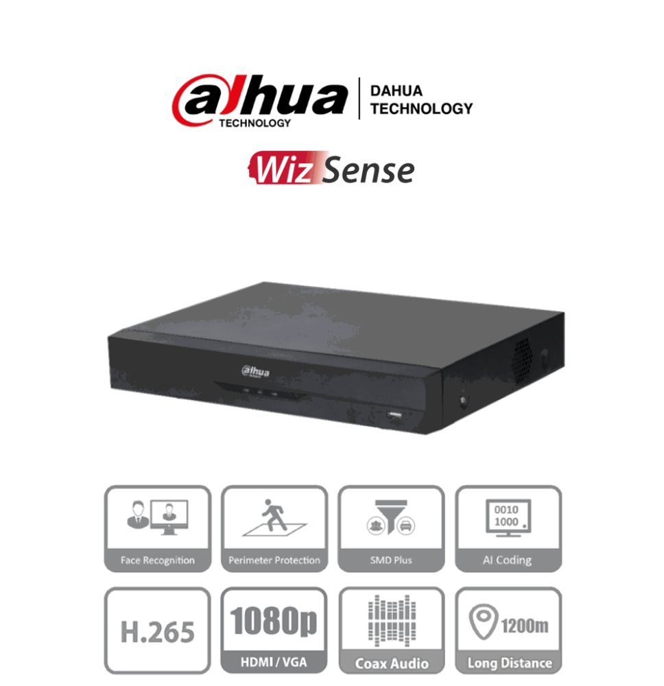DAHUA DHT0360011 DAHUA XVR5108HE-I3 - DVR de 8 Canales