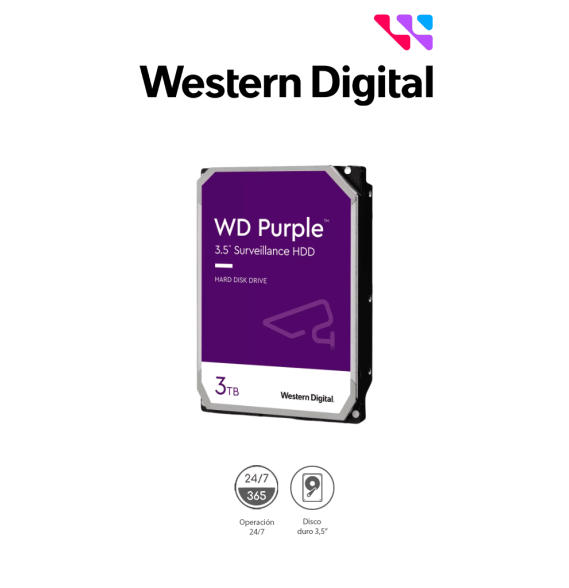 WESTERN DIGITAL WDC1490022 WESTERN WD33PURZ - Disco Dur