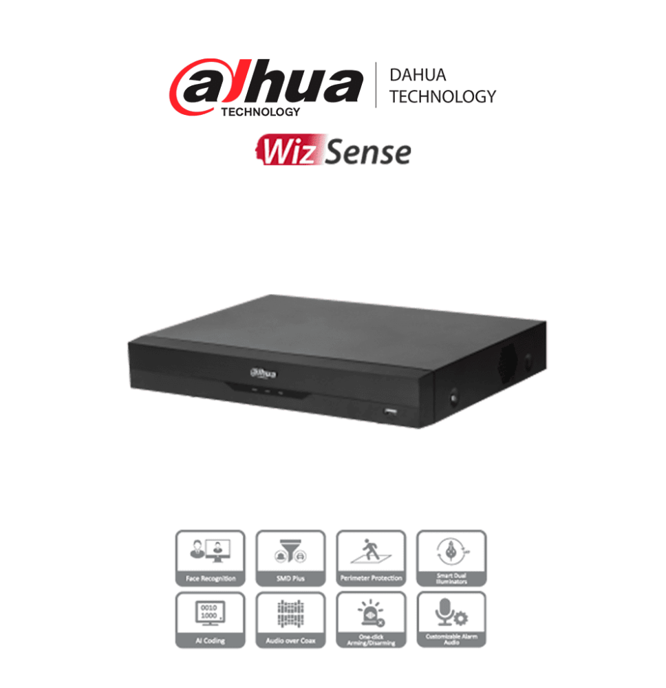 DAHUA DHT0350013 DAHUA XVR5104HE-I3 - DVR de 4 Canales