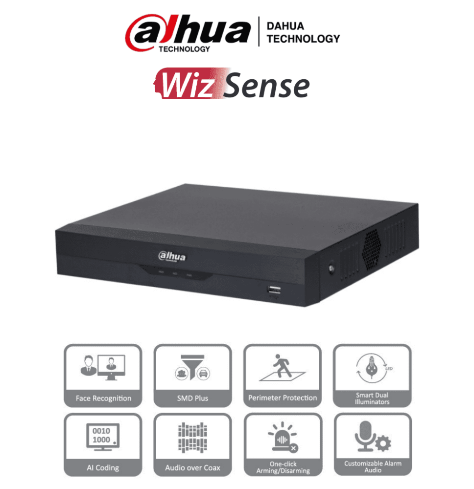 DAHUA DHT0360016 DAHUA XVR5108HS-I3 - DVR de 8 canales