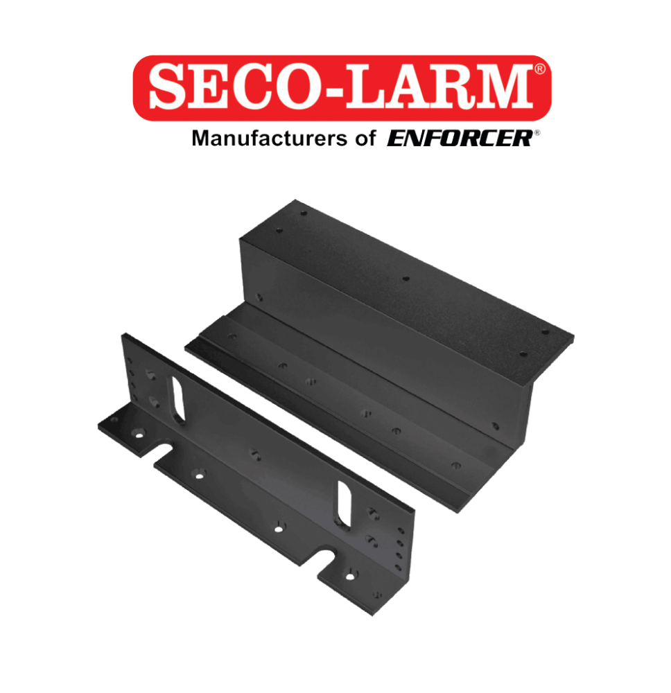 SECO-LARM SEC0890003 E941S1K2BZQ - Soporte En Z Negro P