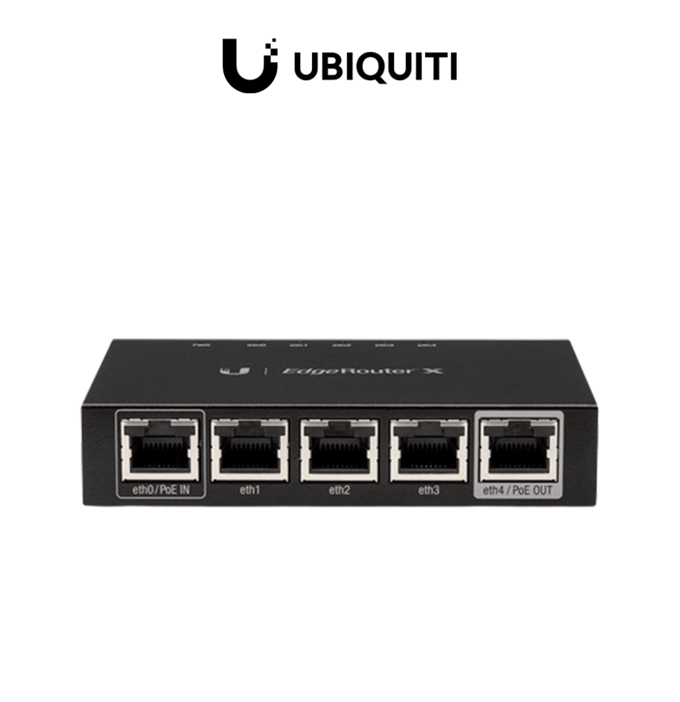 UBIQUITI UBI093007 UBIQUITI ER-X - EdgeRouter X con 5 p