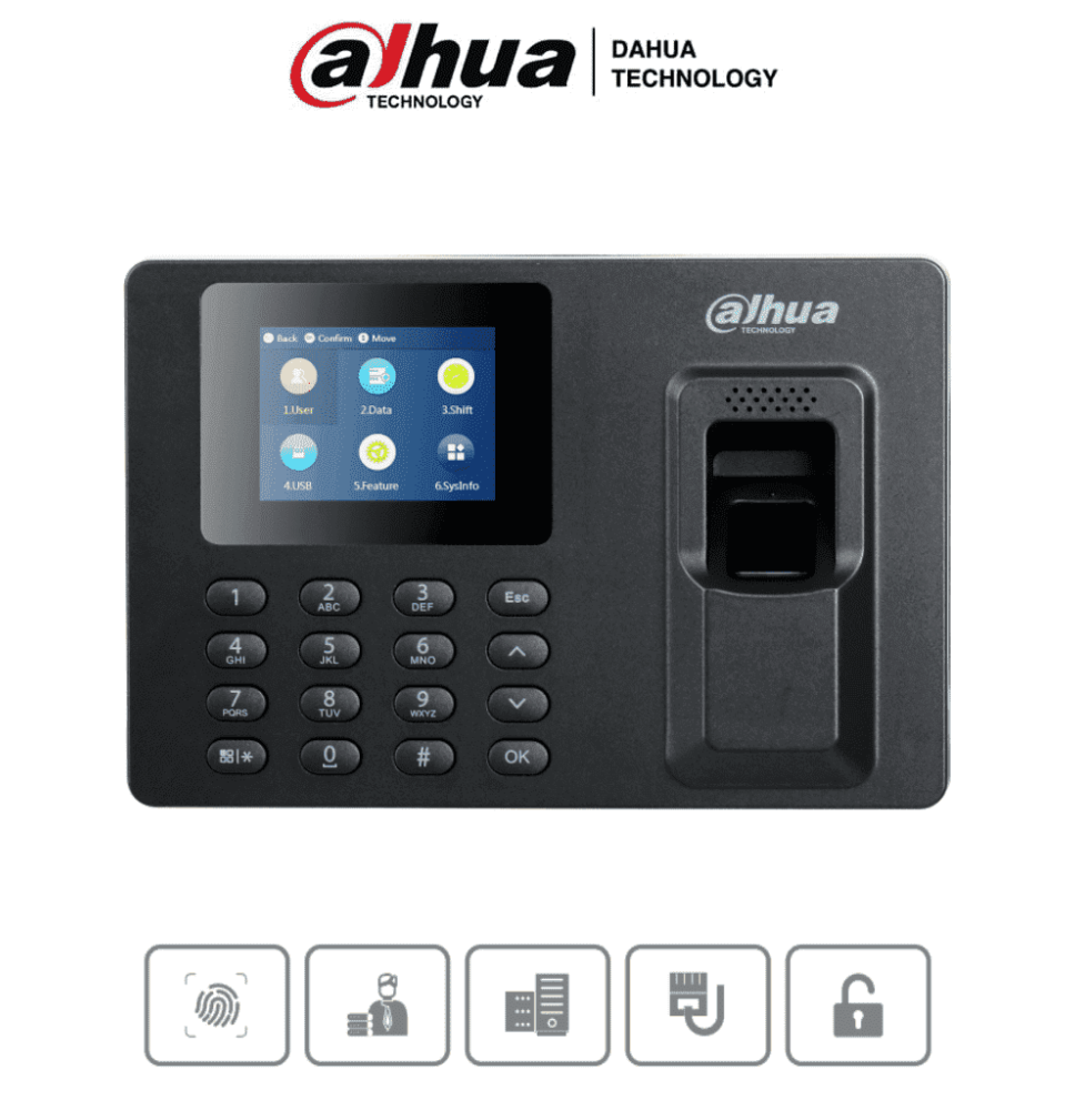 DAHUA DHT0800003 DAHUA DHI-ASA1222E-S - Control de asis