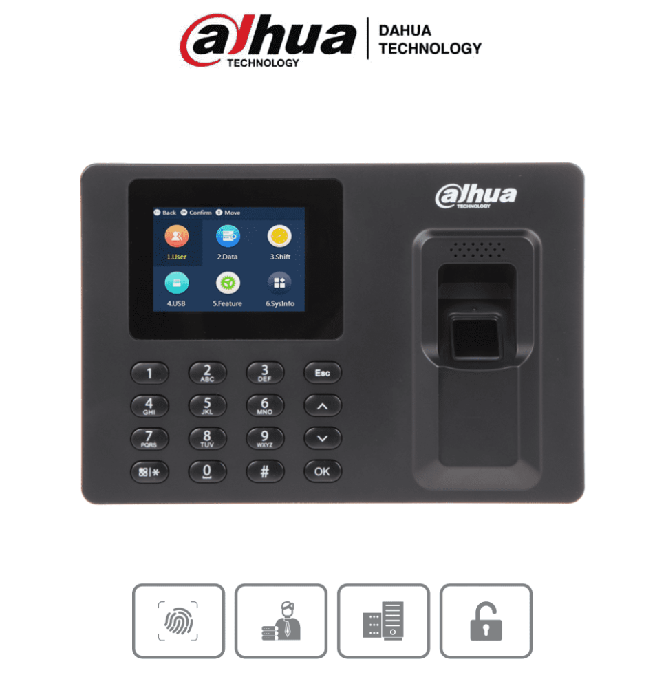 DAHUA DHT0800004 DAHUA DHI-ASA1222E - Control de Asiste