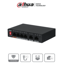 DAHUA DRD182001 DAHUA PFS3006-4ET-60 - Switch PoE de 6