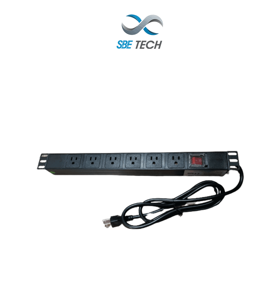 SBE TECH SBT2330001 SBETECH SBE-TC006VSP - Barra de 6 c