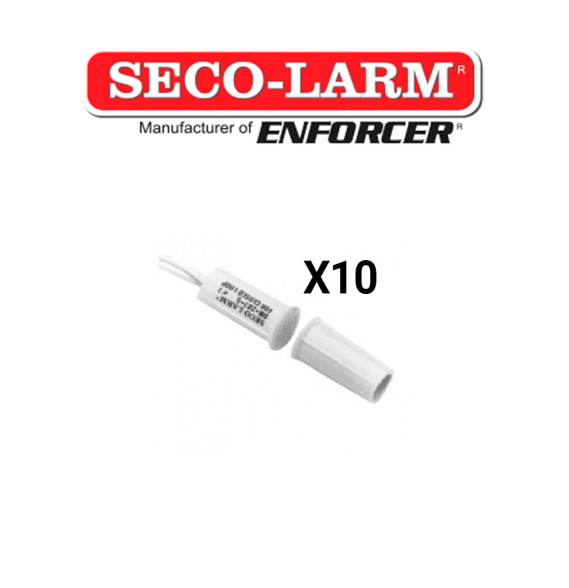 SECO-LARM SEC1180012 Seco-Larm 10PKW  -Paquete de 10 Co