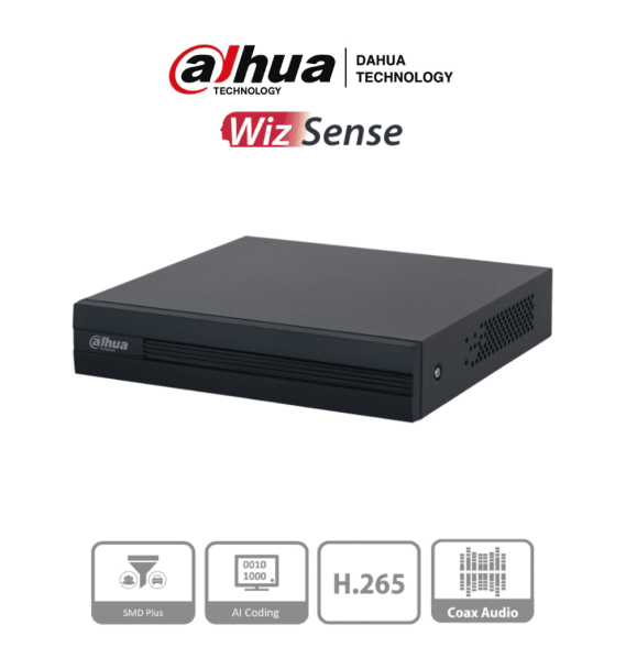 DAHUA DHT0360008 DAHUA XVR1B08-I -DVR de 8 Canales 1080