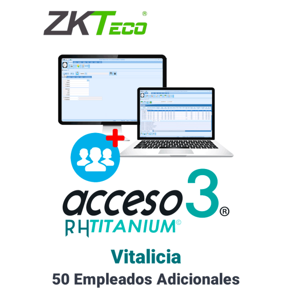 MARCAS VARIAS ZKA471002 ZK ACCESO TITANIUM50EMPADD - Li