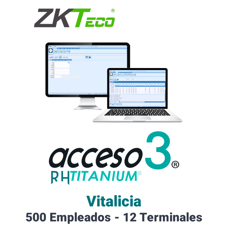 MARCAS VARIAS ZKA6020011 ZKACCESO TITANIUM2P - Licencia