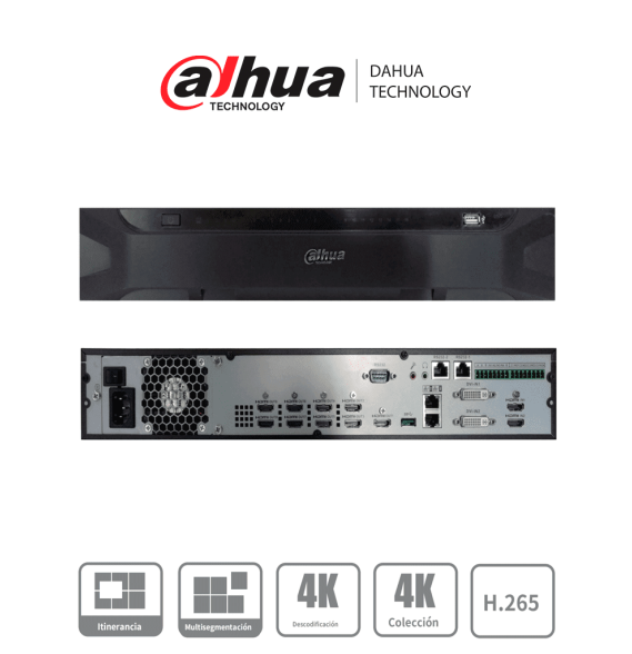 DAHUA DAD184020 DAHUA NVD0905DH4I4K- DECODOFICADOR DE V