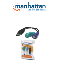 MANHATTAN MAN0440005 MANHATTAN 179027 - Convertidor PS/