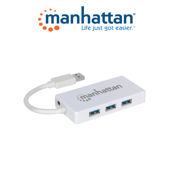 MANHATTAN MAN3280013 MANHATTAN 507578 - HUB USB 3.0 / 3