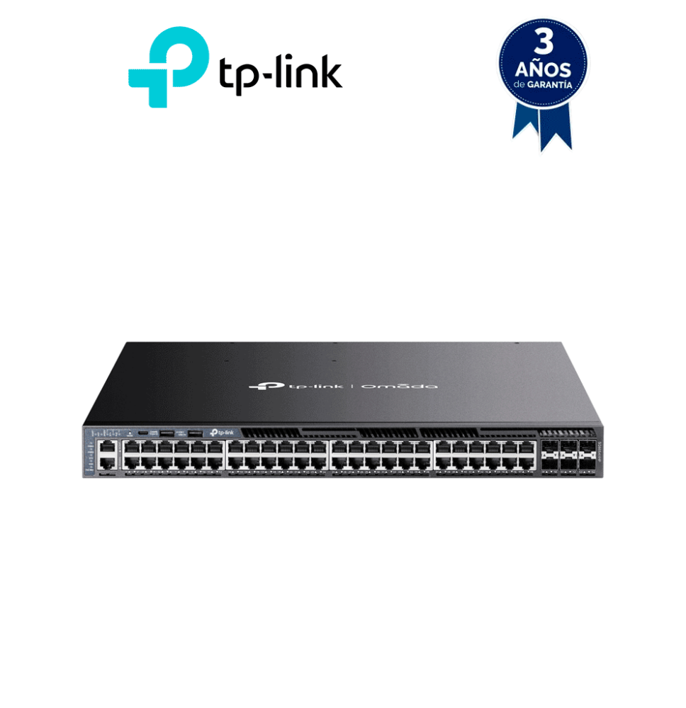 TP-LINK TPL3720041 TP-LINK SG6654XHP - Switch Omada L3 Stackable de 48 p