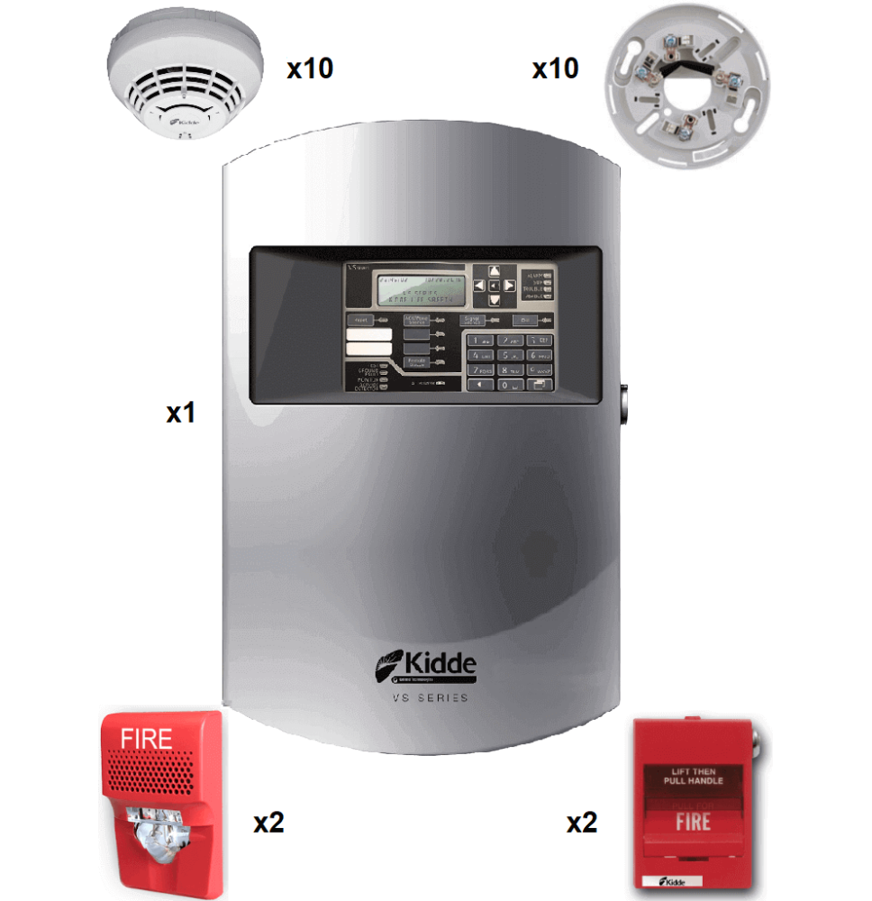KIDDE  KID1420008 KIDDE F_VS1GSPKIT10 - Panel 64 Dispositivos Direcciona