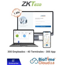 ZKTECO ZKT0820149 ZKTECO BIOTIMECLOUDENTERPRISE - Licencia de Asistencia