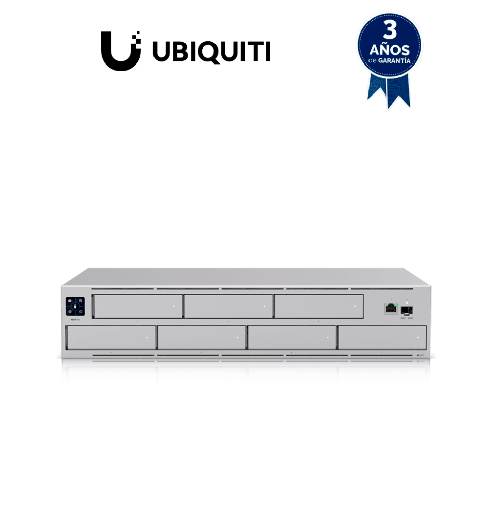 UBIQUITI UBI0220002 UBIQUITI UNVR-PRO - NVR UniFi Protect   7 bahías de