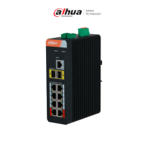 DAHUA DHT3720017 DAHUA IS4210-8GT-120 Switch  PoE  Gigabit Grado industr