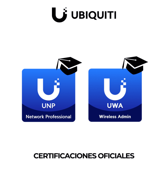 UBIQUITI UBI4220016 Kit de 2 Certificaciónes oficiales de UBIQUITI 5 y 6