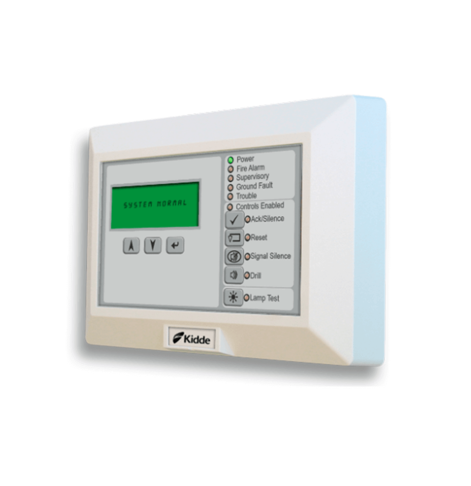 KIDDE  KID1460008 KIDDE F_KRLCDCSP - Anunciador Remoto LCD en Español /