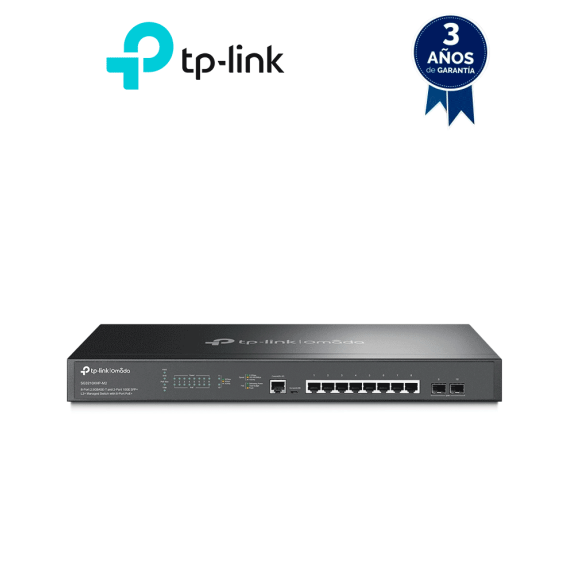 TP-LINK TPL3720029 TP-LINK - TL-SG3210XHP-M2 - Switch Administrable  8 P