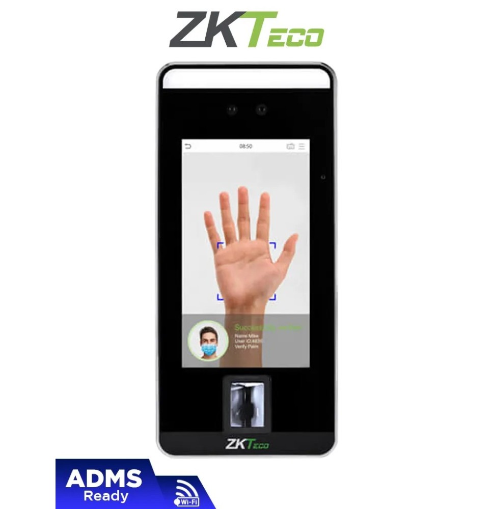 ZKTECO ZKT0810086 ZKTECO SpeedFaceV5LPWIFI - Control de Acceso y Asisten