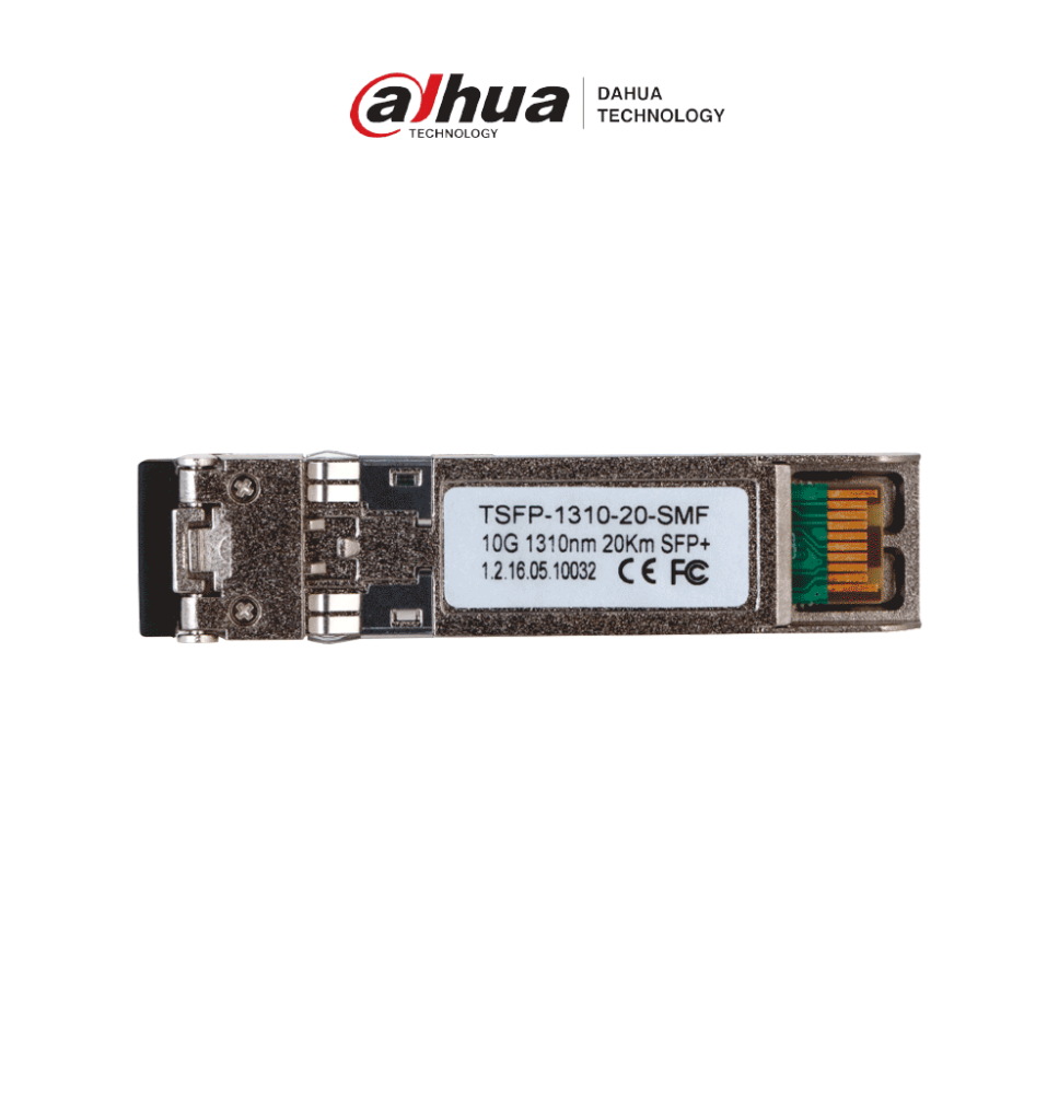 DAHUA DHT4160005 DAHUA TSFP-1310-20-SMF Módulo óptico Gigabit/ Doble fib