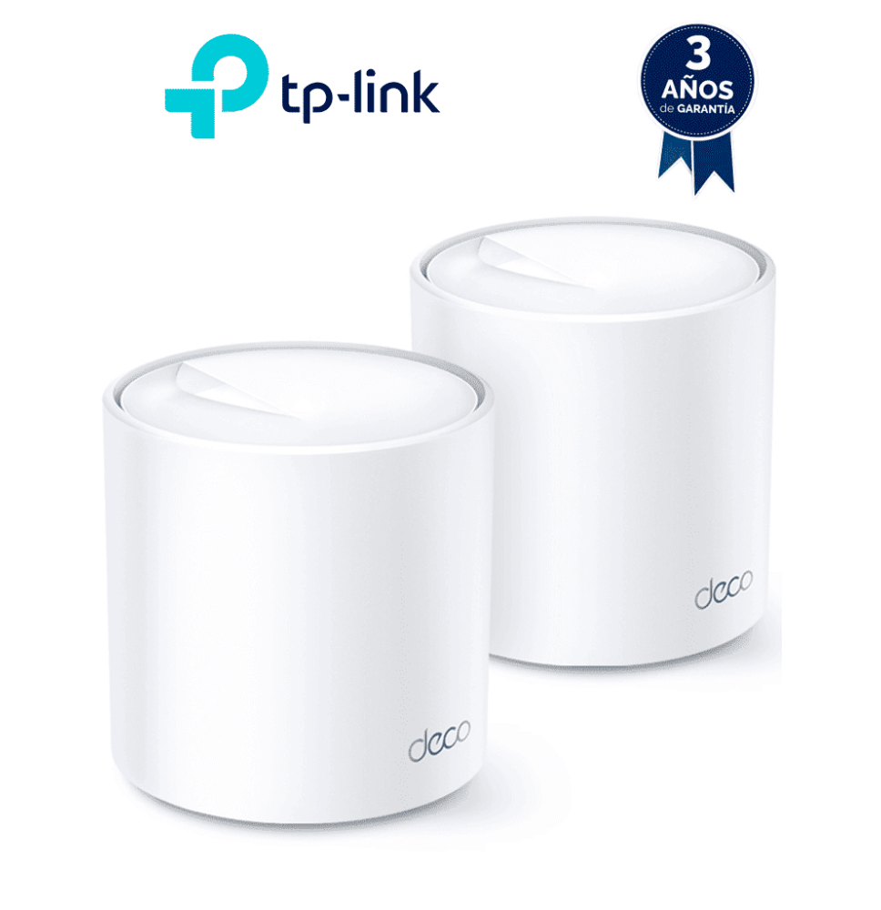 TP-LINK TPL3660070 TP-LINK DECO X20 (2-Pack) - Sistema Wi-Fi 6 Mesh AX18