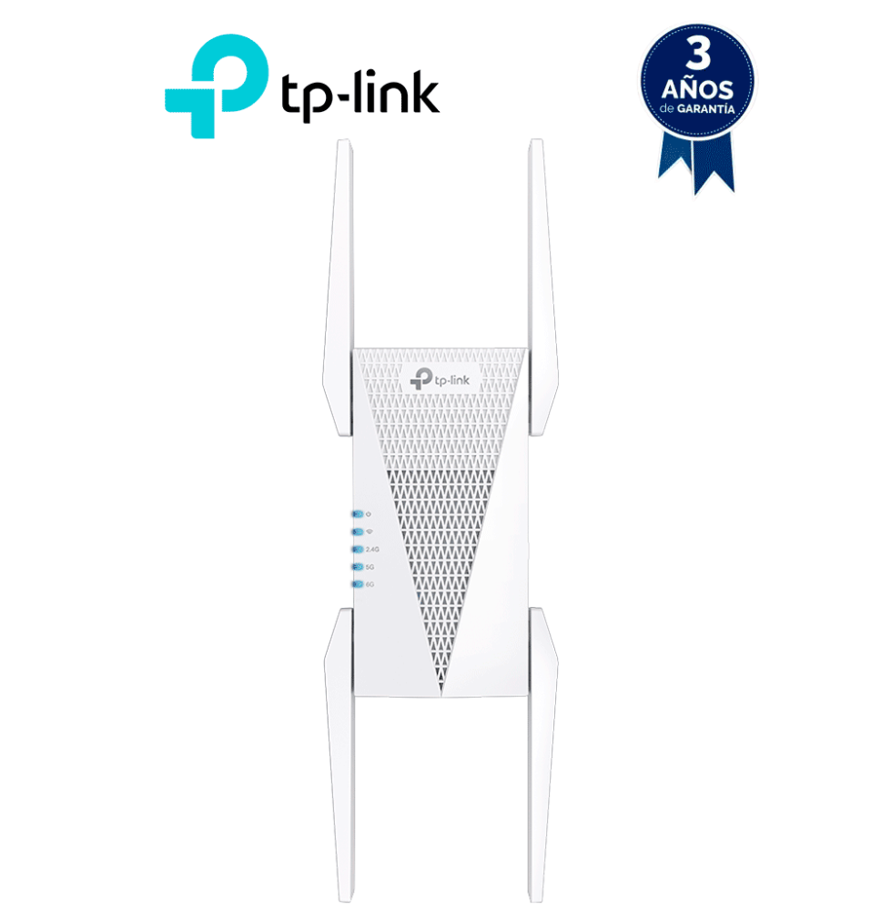 TP-LINK TPL6700002 TP-LINK RE815XE - Repetidor WiFi 6E Mesh   Tribanda c