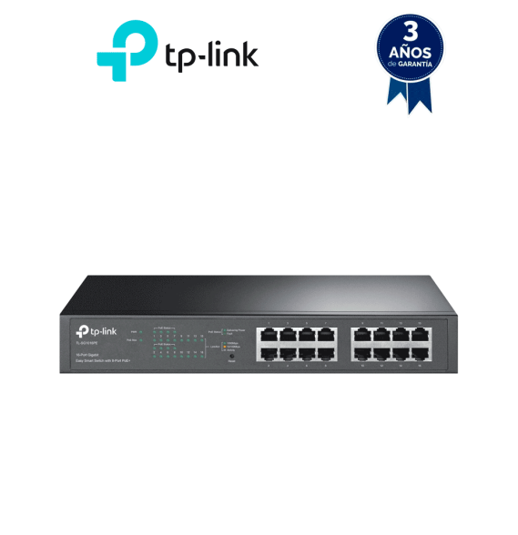 TP-LINK TPL3720035 TP-LINK - TL-SG1016PE - Switch Easy Smart de 16 Puert