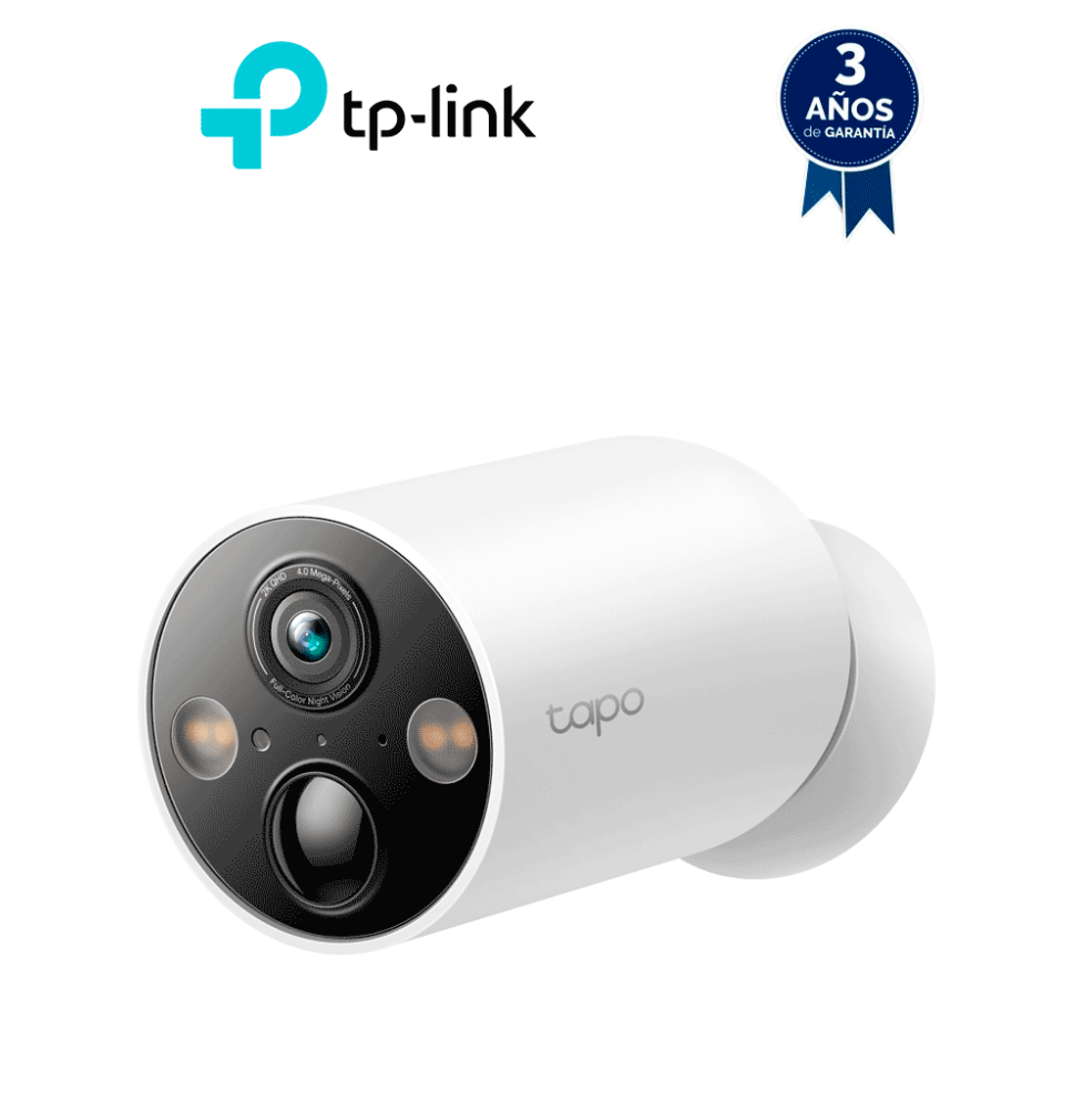 TP-LINK TPL0150024 TP-LINK TAPO C425 - Cámara WiFi con batería   Instala