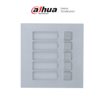 DAHUA DHT2220030 DAHUA DHI-VTO4202F-MB5 - Modulo de 5 botones para frent