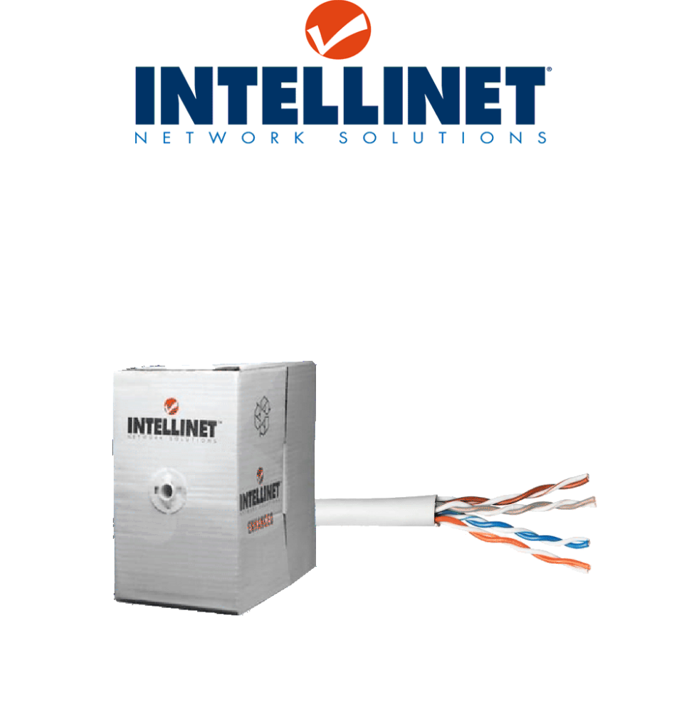 INTELLINET ITL2640009 INTELLINET 704830 -  Bobina de cable UTP/ 100m CAT