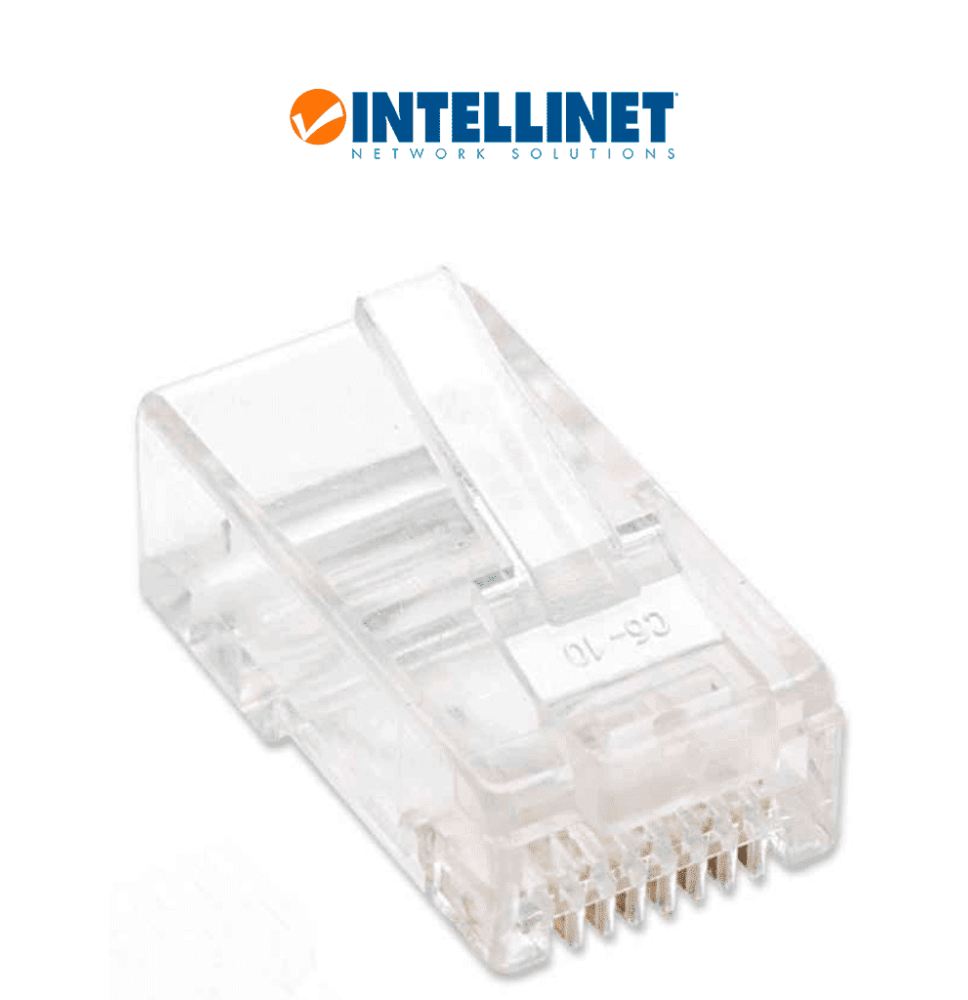 INTELLINET ITL1610017 INTELLINET 790055 - Plug RJ45 Cat5e  sólido UTP  b