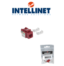 INTELLINET ITL1610025 INTELLINET 210614 - Jack RJ45 /Cat 6 / KEYSTONE /