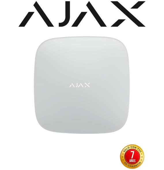 AJAX AJX1170003 AJAX Hub2 Ethernet - Panel de  alarma  Ethernet color Bl