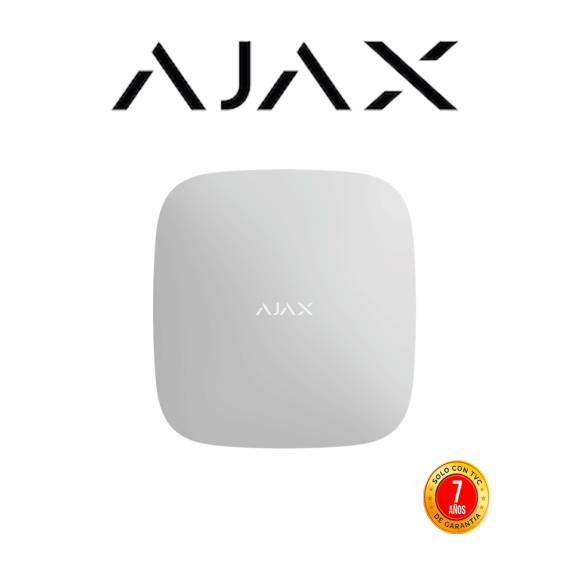 AJAX AJX2480010 AJAX Hub2(4G) - Panel de  alarma  Ethernet/4G color Blan