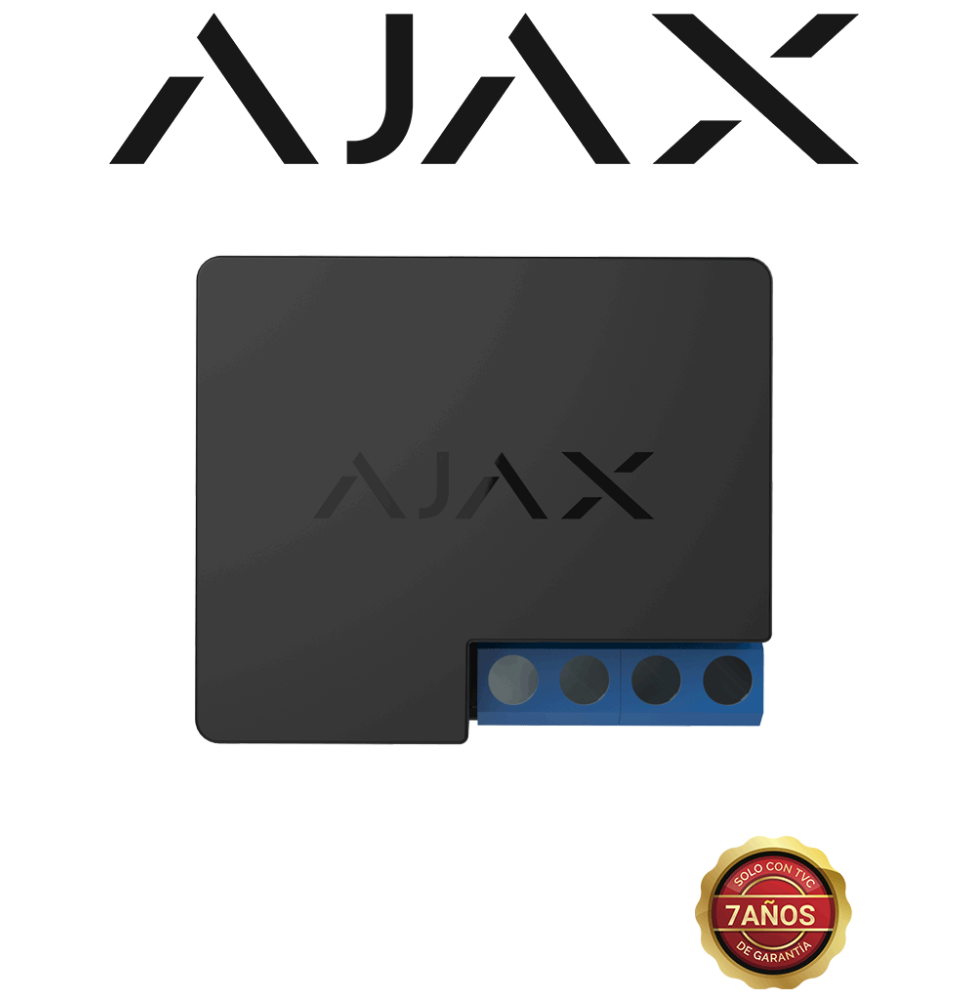 AJAX AJX1200010 AJAX WallSwitch - Relé de potencia para controlar la ali