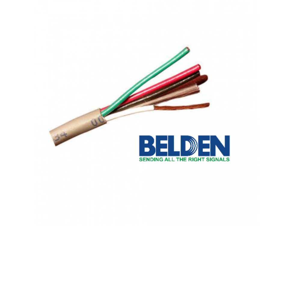 BELDEN TVD416005 BELDEN 5302UE008U1000 - Cable para seguridad y alarma /