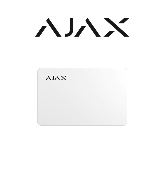 AJAX AJX1220004 AJAX Pass - Paquete de 3 Piezas de  tarjeta protegida si