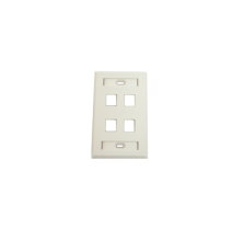 SBE TECH SBT1630007 SBE TECH SBE-2517-4P-WT Placa de pared de 4 puerto c